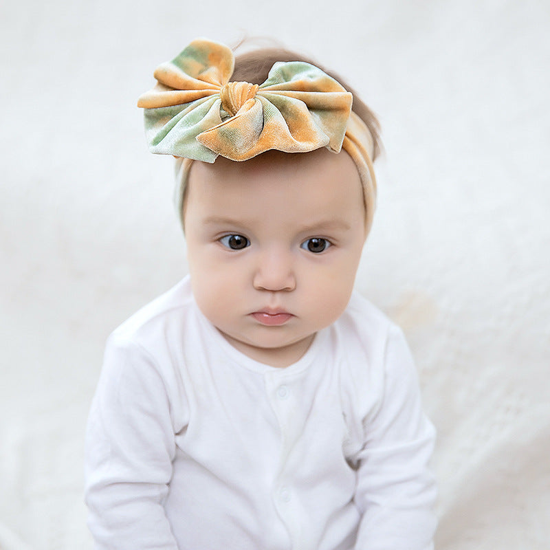 Baby Girl Color Tie Dye Headband
