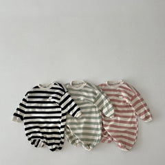 Baby Striped Print Romper