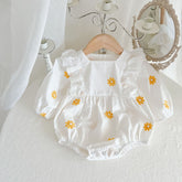 Baby Girl Flower Print Bodysuit