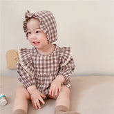 Baby Plaid Print Bodysuit