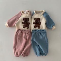 2-Piece Bear Print Set