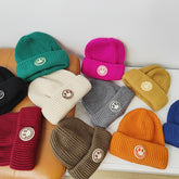 Baby Smiley Knitted Hat