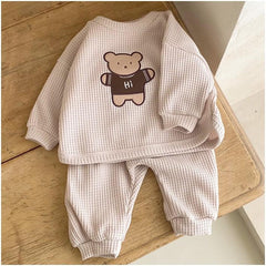 2-Piece Bear Print Set