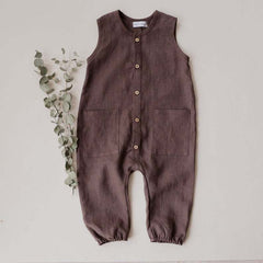 Baby Solid Color Romper