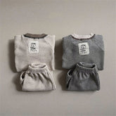 2-Piece Baby Solid Color Suit