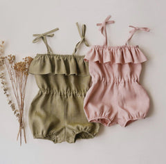 Baby Solid Color Romper
