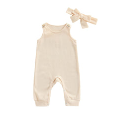 Baby Solid Color Romper