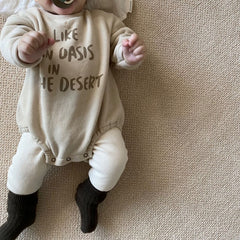 Baby Letter Print Bodysuit