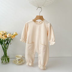 Baby Solid Color Romper