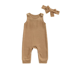 Baby Solid Color Romper