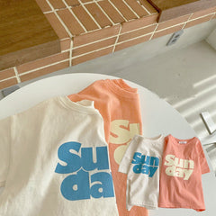 Baby Sun Day Print Top