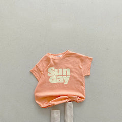 Baby Sun Day Print Romper