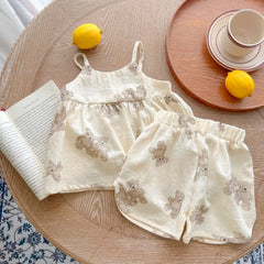 2-Piece Baby Bear Stripe Set