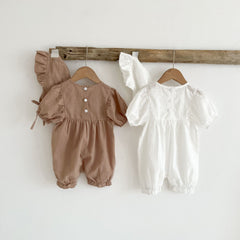Baby Solid Color Romper