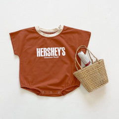 Baby Hershey's Letter print Bodyusuit