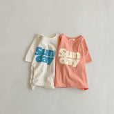 Baby Sun Day Print Top