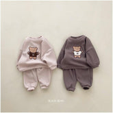 2-Piece Bear Print Set