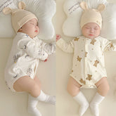 Newborn Triangle Hare Climbing Suit Base