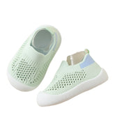 Baby Toddler Shoes Soft Sole Non-slip Baby Shoes Spring and Summer Slip-on 1-3 Years Old Children Men's and Women's Mesh Casual Shoes