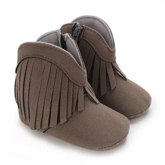 Baby winter snow boots tassel shoes