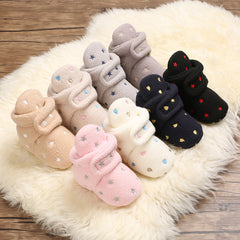 Winter baby cotton shoes warm toddler shoes