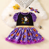 Baby bag fart dress ha skirt hair accessories 2-piece set