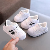 Shell head small white shoes baby toddler shoes tide