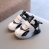 Baby Shoes Breathable Leather White Shoes