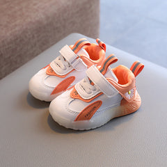 Baby Shoes Breathable Leather White Shoes
