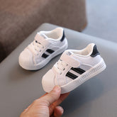 Shell head small white shoes baby soft soled toddler shoes