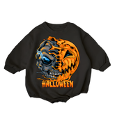Baby Halloween Print Romper