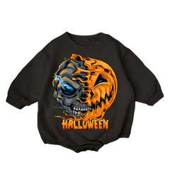 Baby Halloween Print Romper