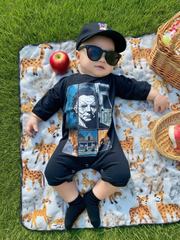 Baby Halloween Print Romper