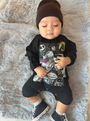 Baby halloween Print Romper