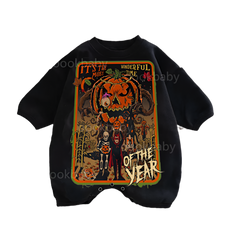 Baby Wonderful Time Print Romper