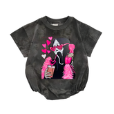 Baby Call Me Print Romper