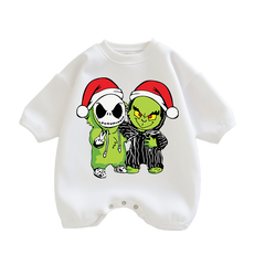 Baby christma Print Romper