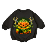 Baby Halloween Print Romper