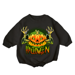 Baby Halloween Print Romper