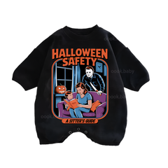 Baby Halloween Print Romper