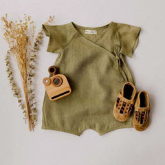 Baby Solid Color Romper