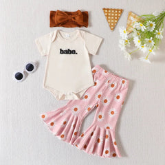 Baby Girl Flower Set