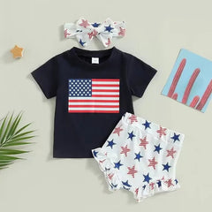 Baby Girl USA Set