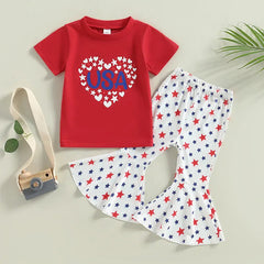 Baby Girl USA Set