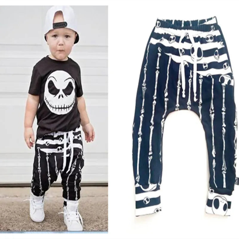 Baby Halloween Print Suit