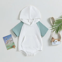 Baby Summer Hoodie Romper