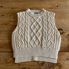 Baby knit sweater vest