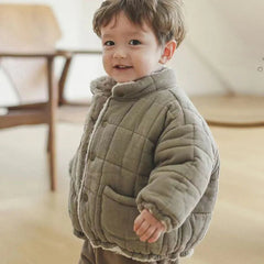 Baby wool warm coat