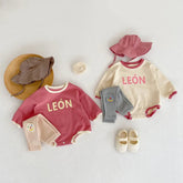 Baby alphabet print Bodysuit