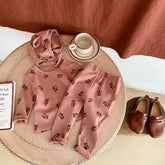 2 piece baby Bear print set